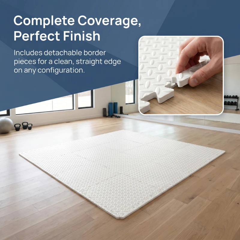 Home Gym Furniture - Yoga Gym Mat 14 Pcs 2cm