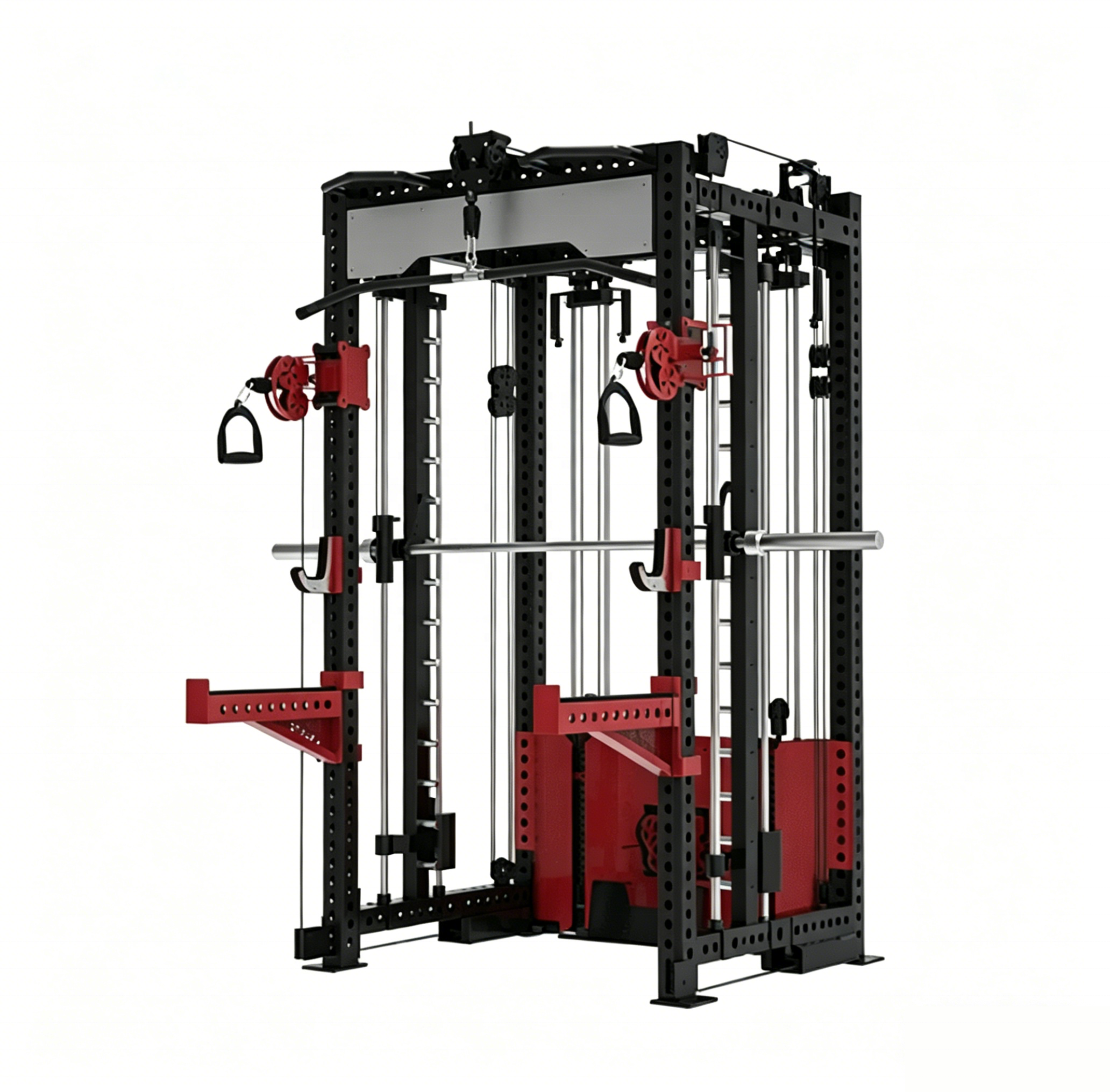 Home Gym Lat Pulldown - Multifunctional Home Gym Smith Machine -