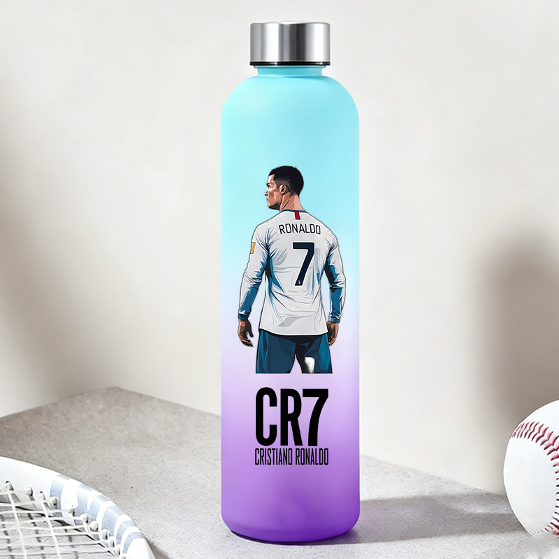 Home Gym Compact - 900ML CR7 Water Bottles Casual Football