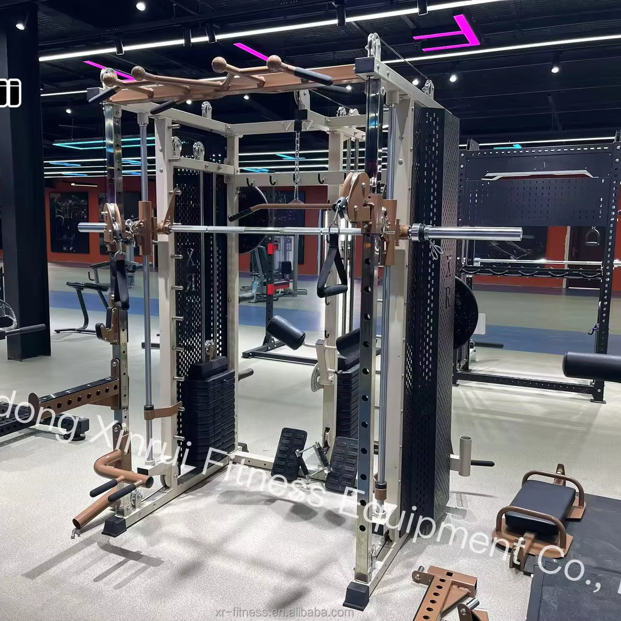 Home Gym Smith - Multi Function Power Cage Squat Rack