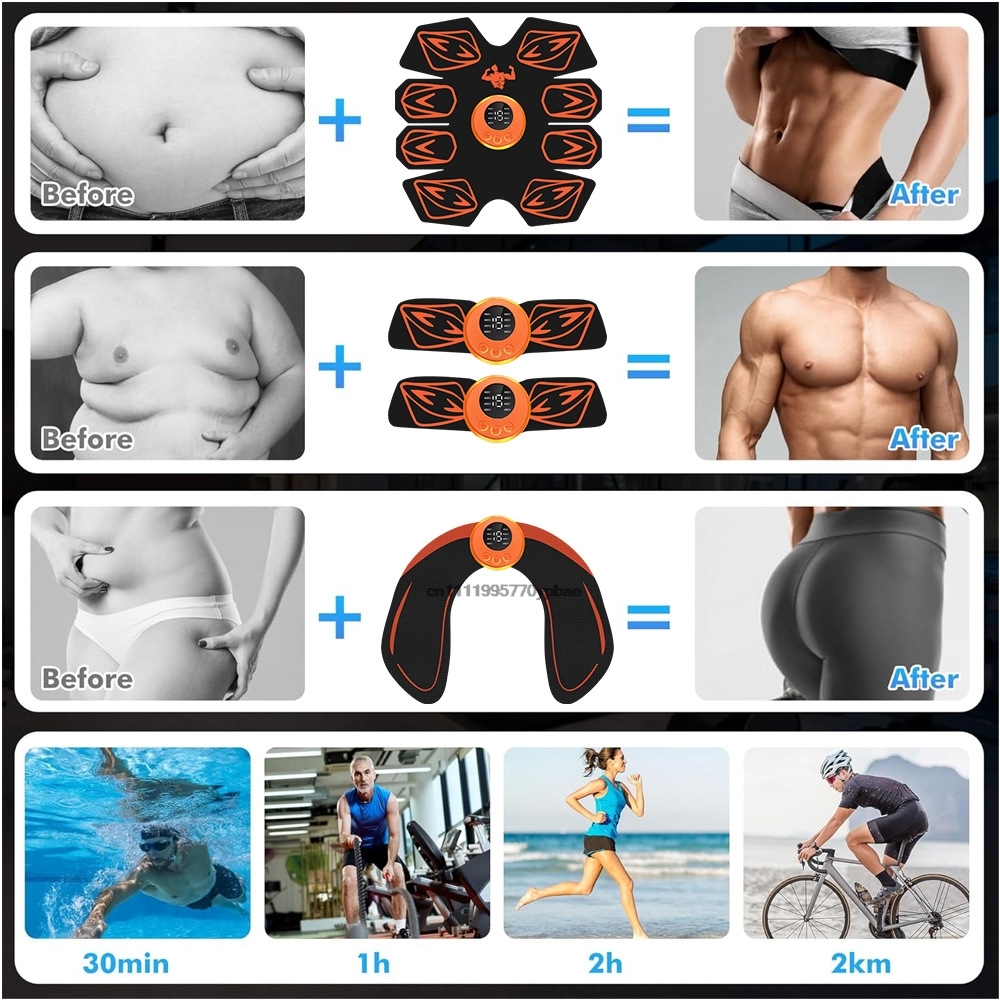 EMS Muscle Stimulator Ab Toner - Home Gym App review and price