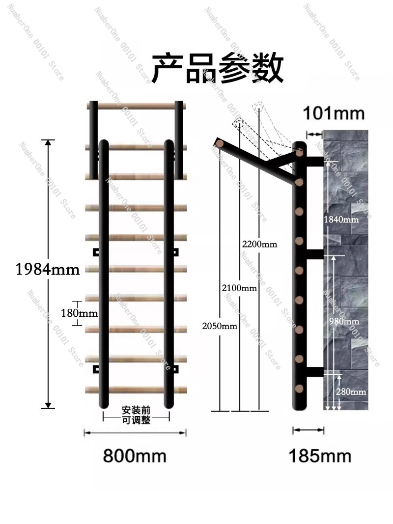 Pull-Up Training Parallel Bar  - Home Gym With Leg Press review and price