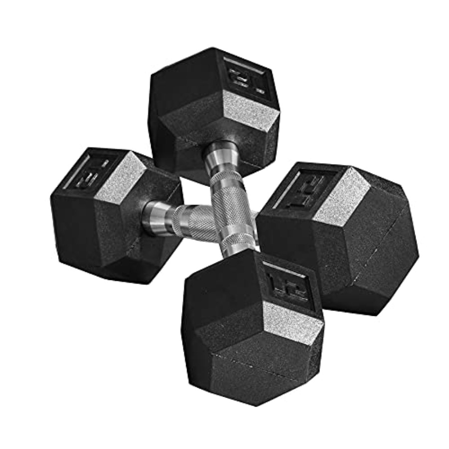 40lbs/45lbs/50lbs Rubber Dumbb - Home Gym Furniture review and price