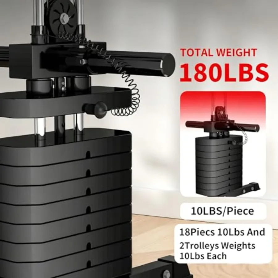 Home gym power cage with cable - Home Gym Weight review and price