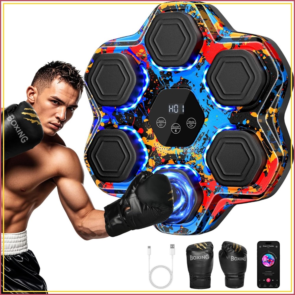 Interactive Music Boxing Machi - Home Gym Wall Mounted review and price