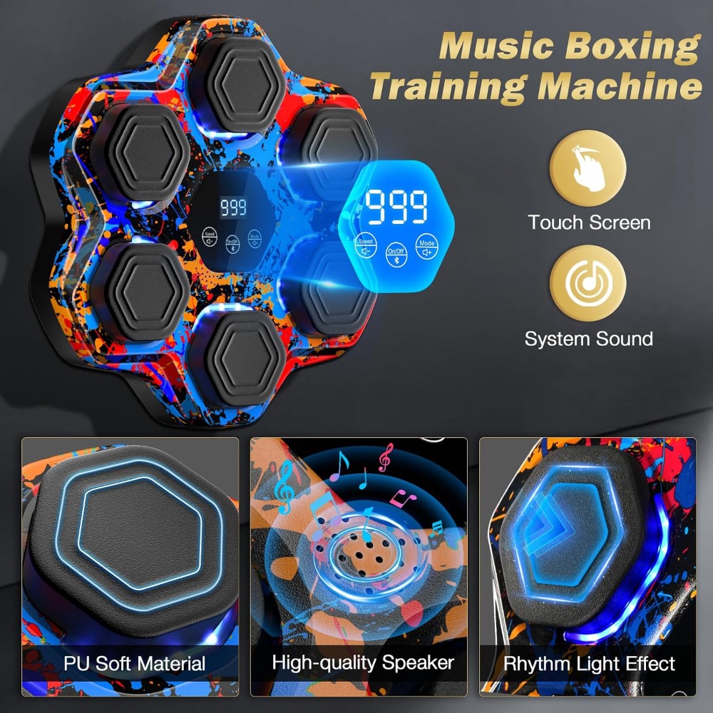 Interactive Music Boxing Machi - Home Gym Wall Mounted review and price