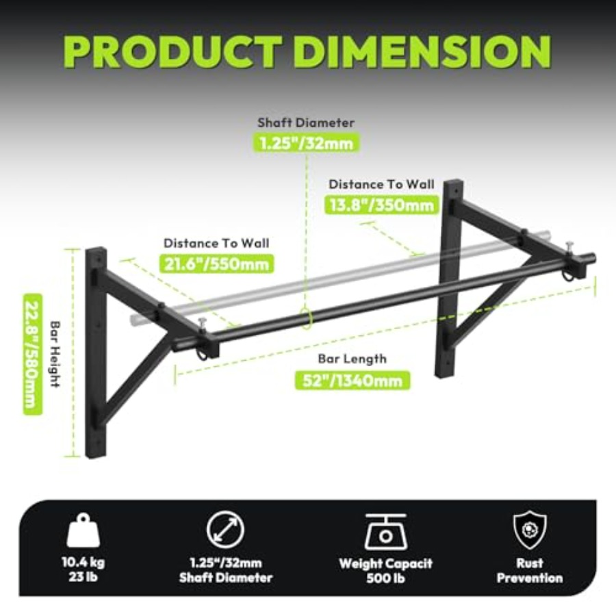 Doorway and wall-mounted pull- - Home Gym Wall Mounted review and price