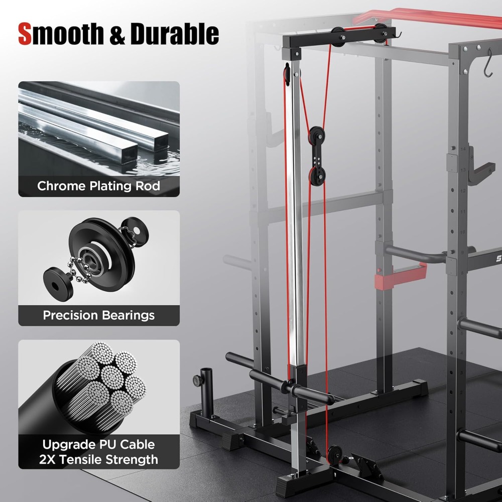 Multi-Functional Power Cage Sq - Home Gym Lat Pulldown review and price