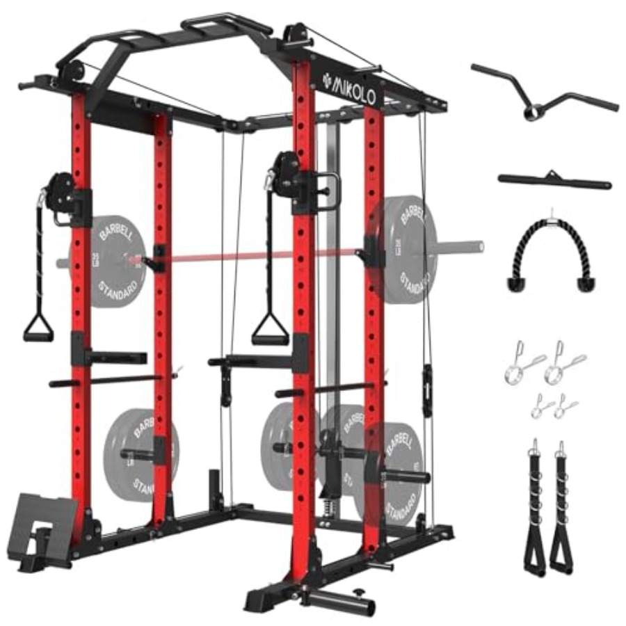 Home gym power cage with steel - Home Gym Lat Pulldown review and price