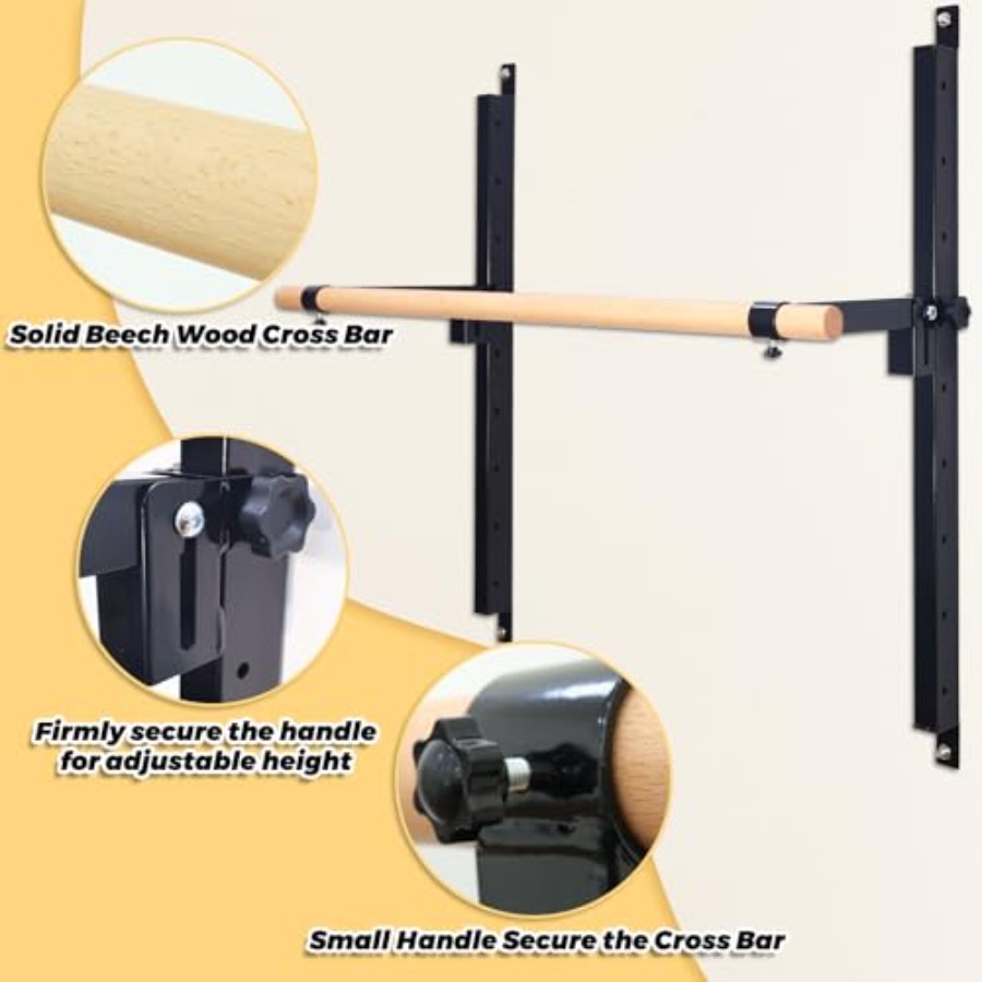 Wall Mounted Ballet Barre 4ft  - Home Gym Wall Mounted review and price
