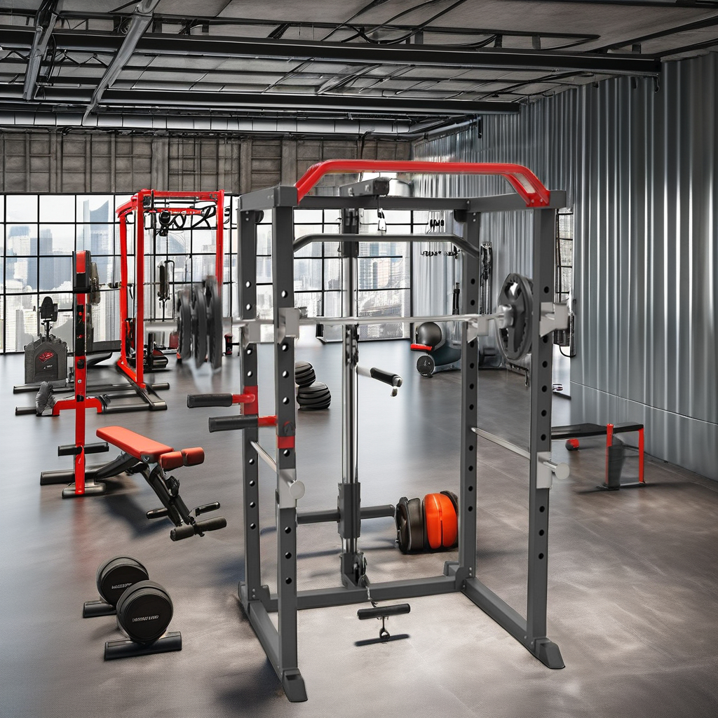 Steel Full Cage Gym Power Towe - Home Gym Weight review and price