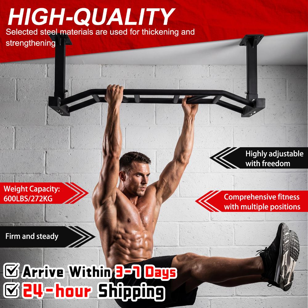 47 Inch Heavy Duty Multi-Grip  - Home Gym Upper Body Workout review and price