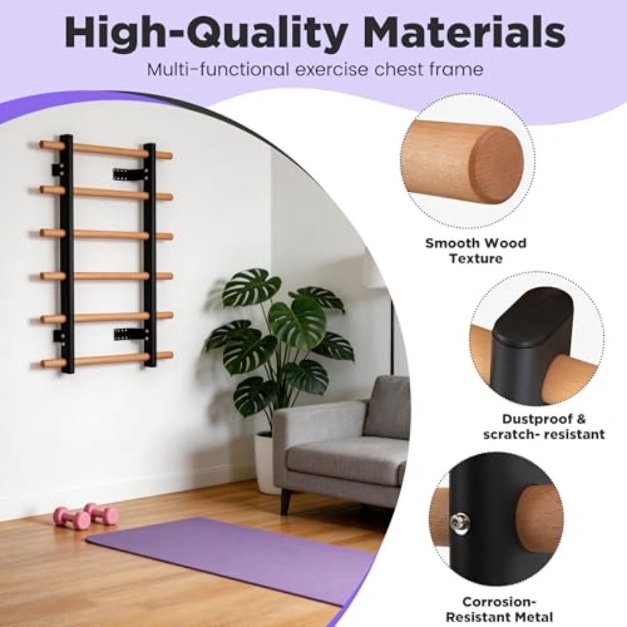 Home gym wall-mounted half bod - Home Gym Wall Mounted review and price