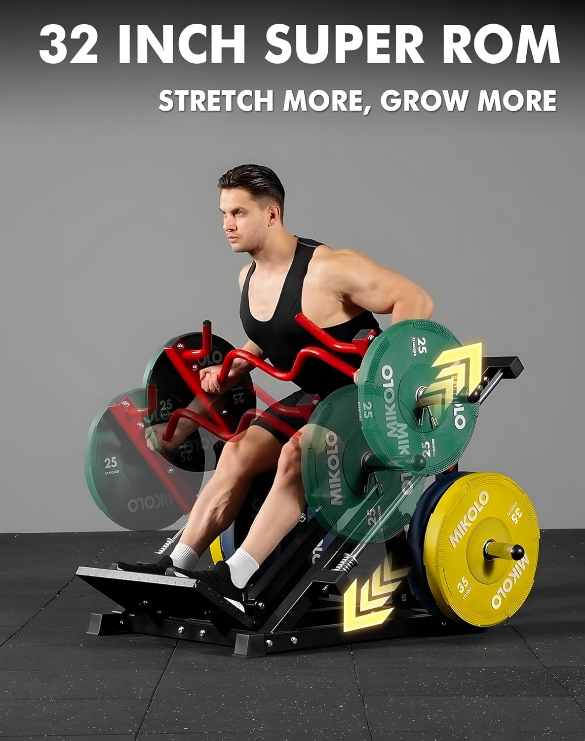 Plate-Loaded Linear Row Machin - Home Gym Smith review and price