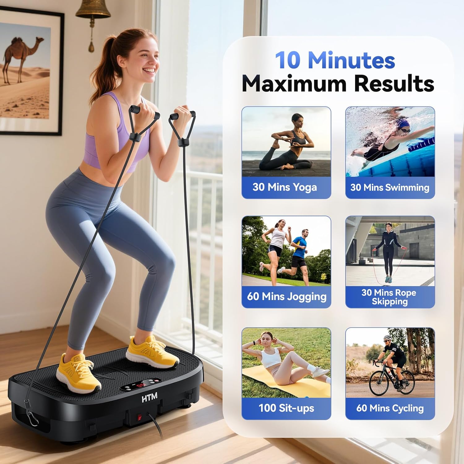 Vibration Plate Fat Burning Fi - Home Gym Online review and price