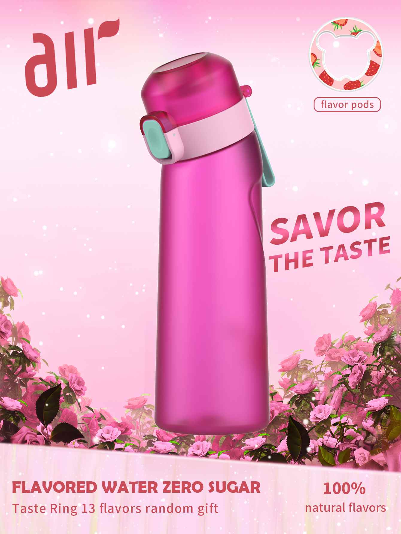 1pc Air Water Bottle With 1pc  - Home Gym Compact review and price
