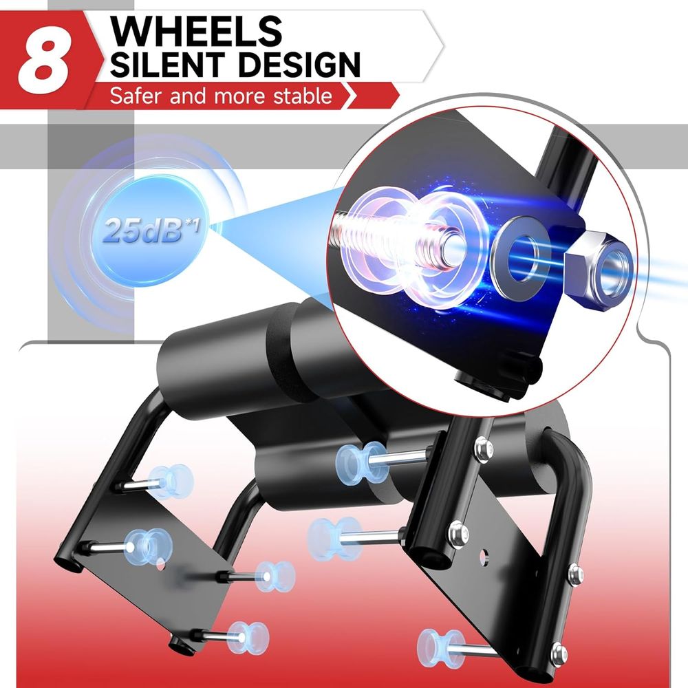5-in-1 Adjustable Ab Bench for - Home Gym With Leg Press review and price