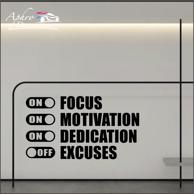 Focus On Motivation On Excuses - Home Gym Furniture review and price