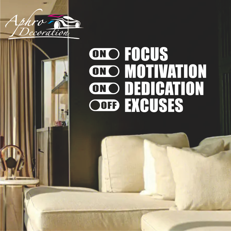 Focus On Motivation On Excuses - Home Gym Furniture review and price