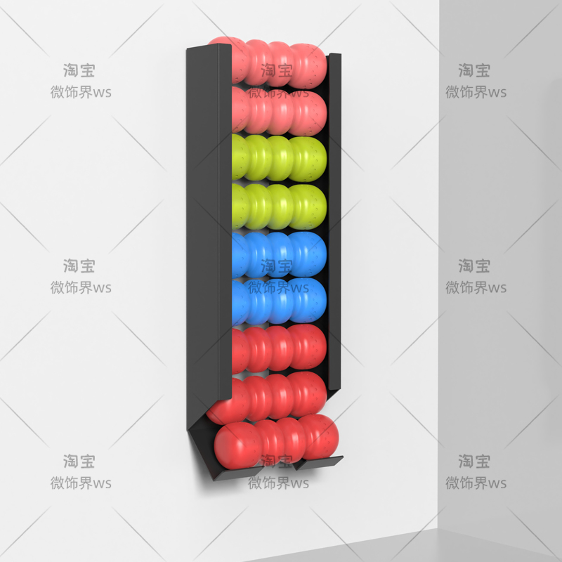 ‌Wall Mounted Sports Ball Rack - Home Gym Folding Rack review and price