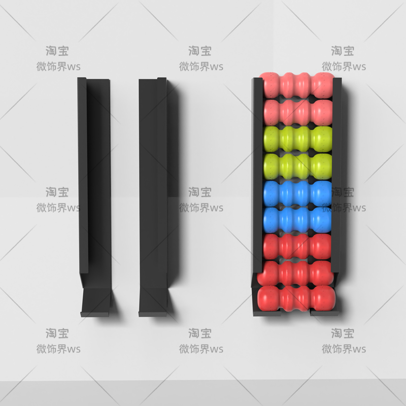‌Wall Mounted Sports Ball Rack - Home Gym Folding Rack review and price
