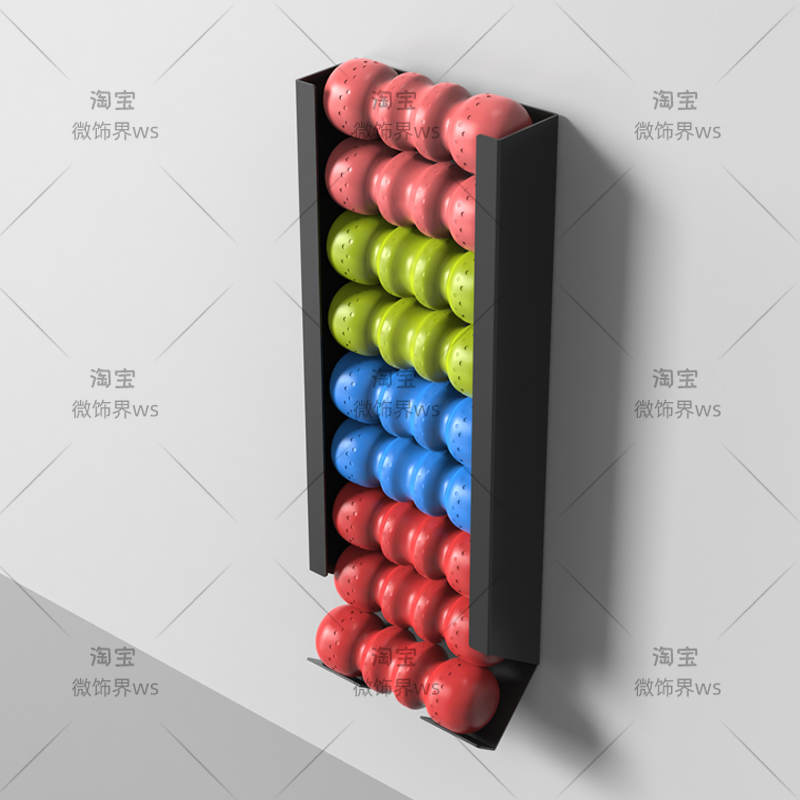 ‌Wall Mounted Sports Ball Rack - Home Gym Folding Rack review and price
