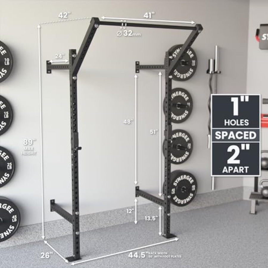 Wall Mounted Squat Rack for ho - Home Gym Wall Mounted review and price