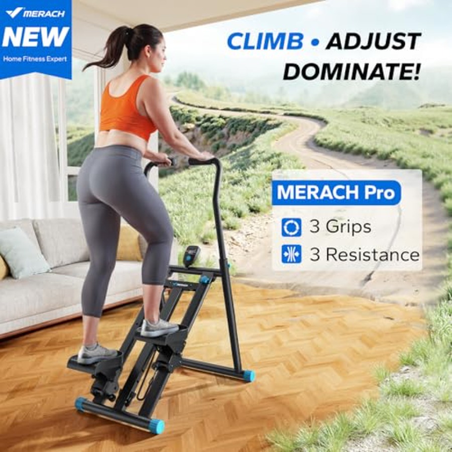 Home gym stair stepper: steel  - Home Gym Compact review and price