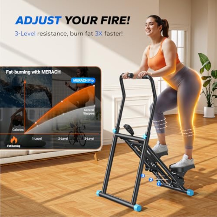Home gym stair stepper: steel  - Home Gym Compact review and price