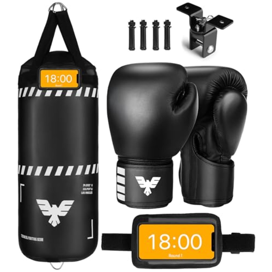 Boxing Punching Bag Set - 2 ft - Home Gym Mma review and price