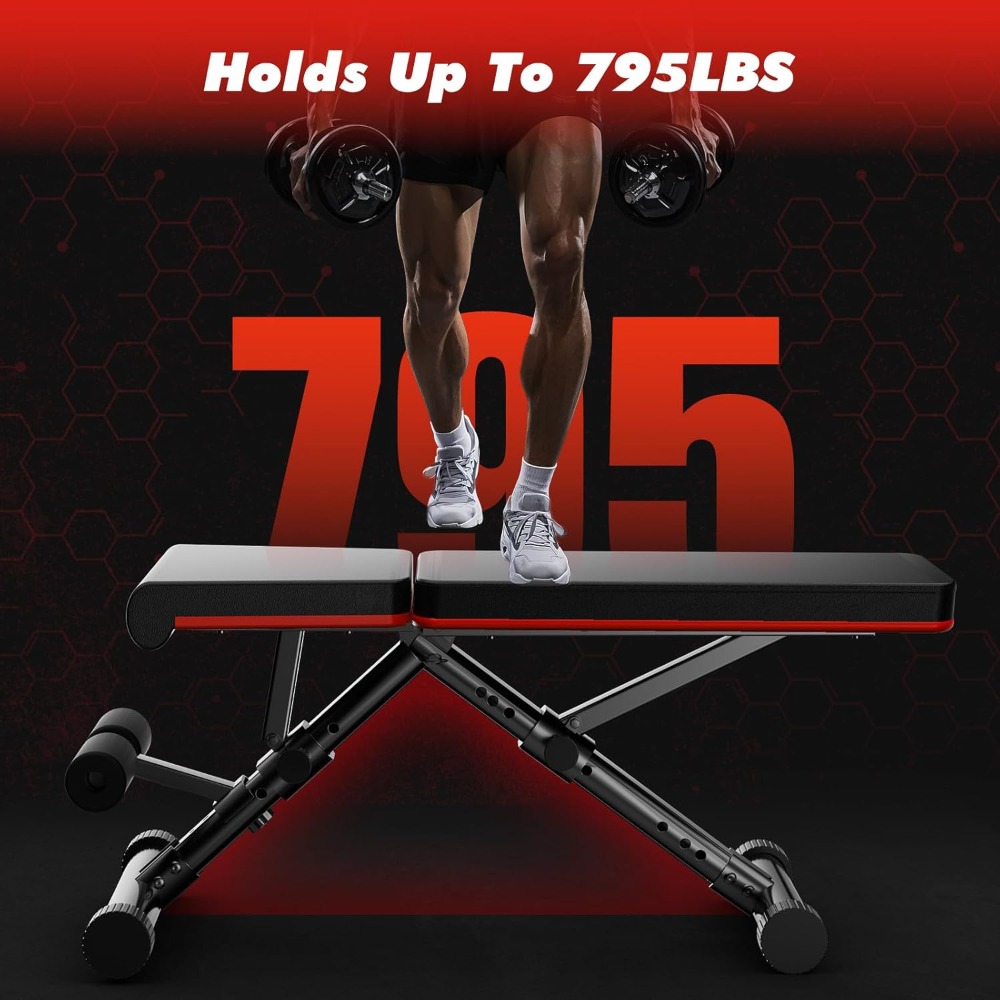 Adjustable Weight Bench for Ho - Home Gym Weight review and price