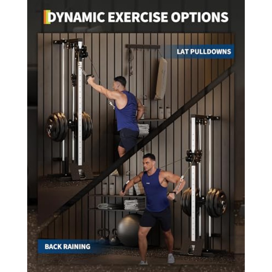Wall Mount Cable Station for h - Home Gym Wall Mounted review and price