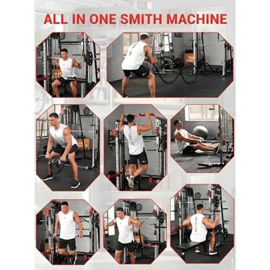 Smith Machine Home Gym All in  - Home Gym Smith review and price
