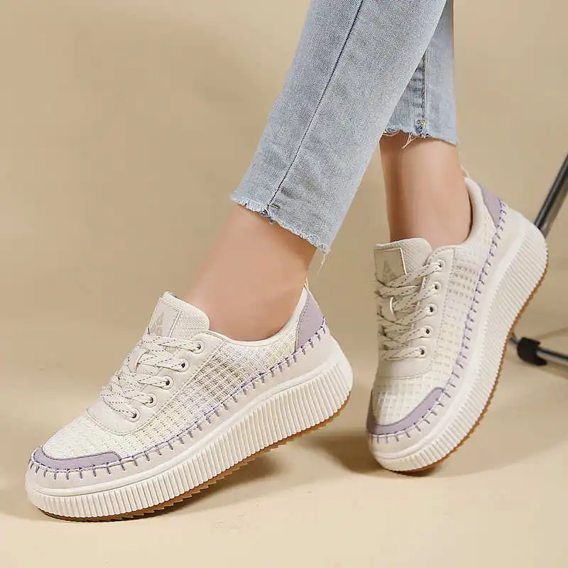 Brown Shoes Woman Flats Autumn - Home Gym Names review and price