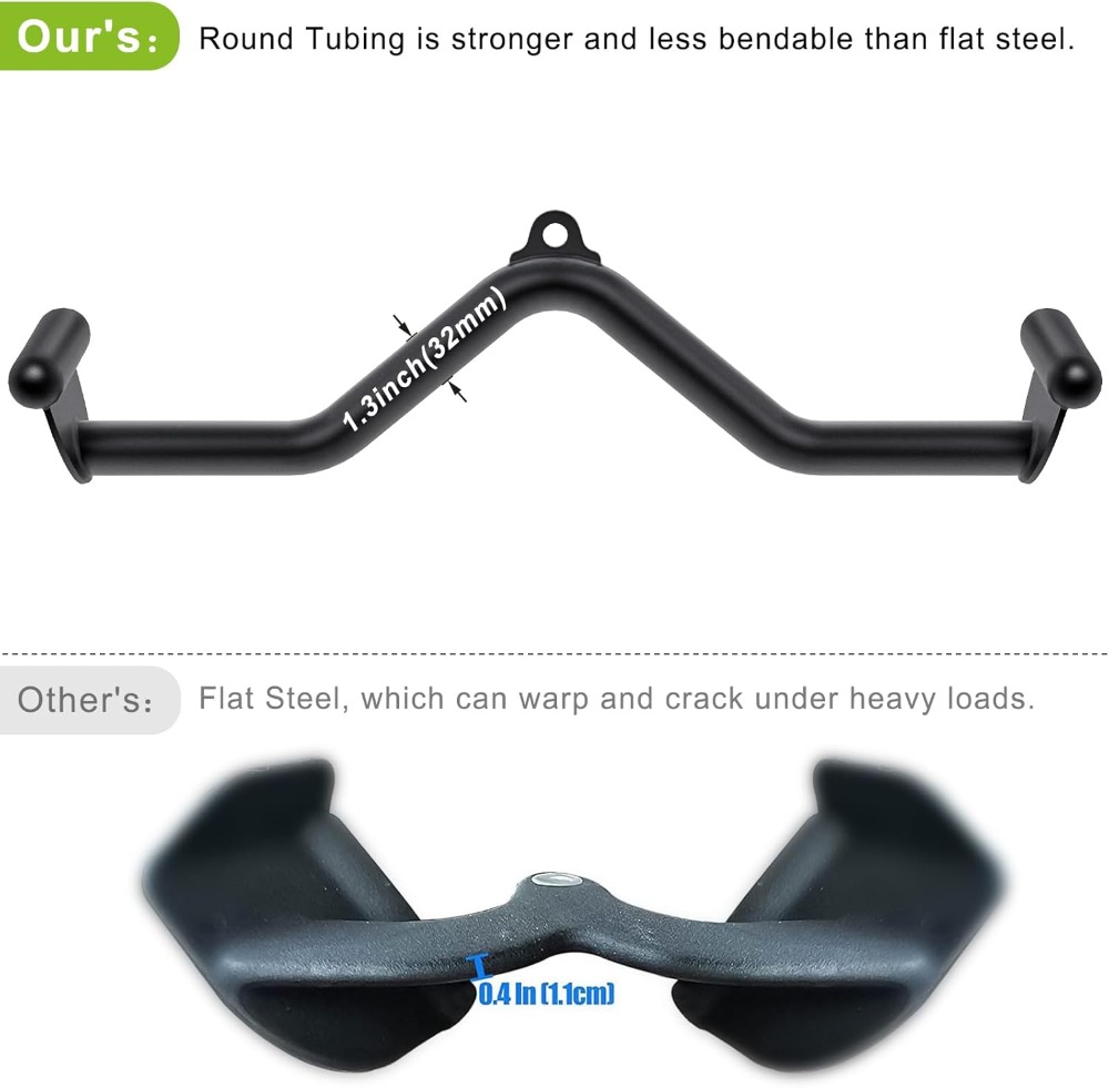 Heavy Duty Steel Cable Attachm - Home Gym Lat Pulldown review and price
