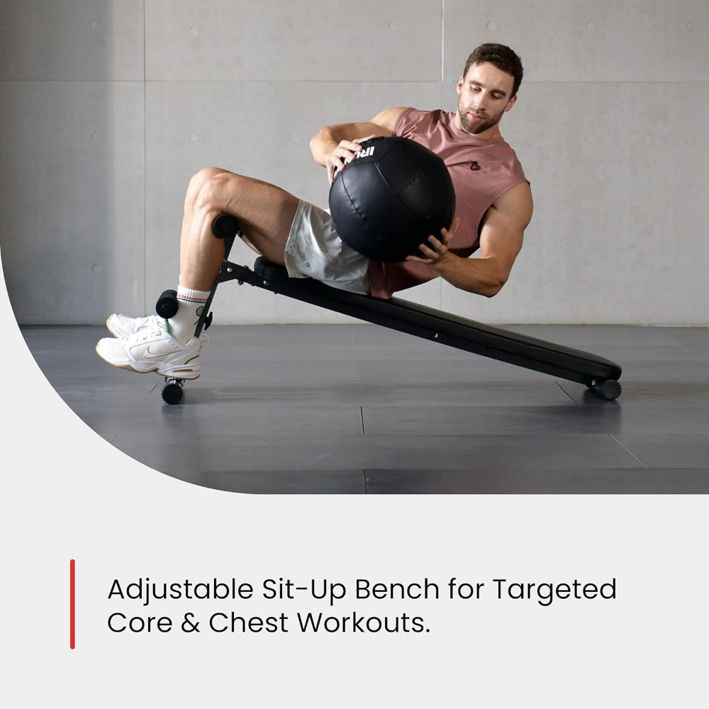 Adjustable Sit Up Bench & Decl - Home Gym Weight review and price