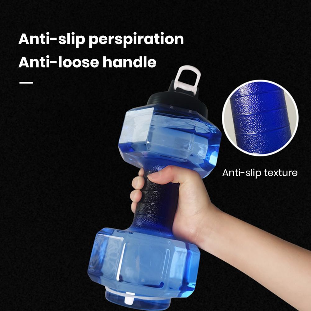 Dumbbell Sports Water Bottle C - Home Gym Kit For Men review and price