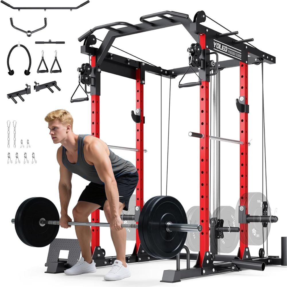 Cable Machine Home Gym 2 in 1, - Home Gym Lat Pulldown review and price