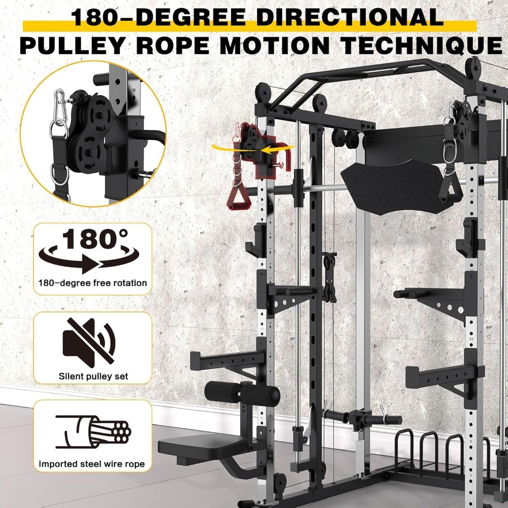 Smith Machine Home Gym Strengt - Home Gym Lat Pulldown review and price