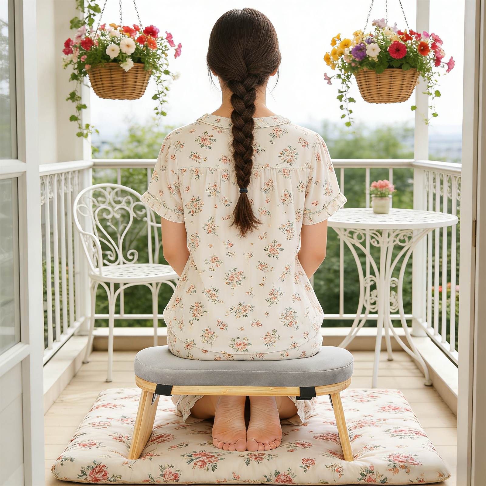 Foldable Meditation Bench, Por - Home Gym Furniture review and price