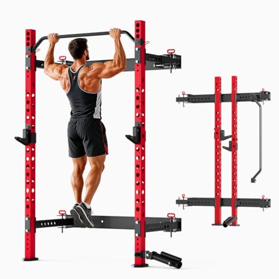 Home gym folding squat rack, s - Home Gym Folding Rack review and price