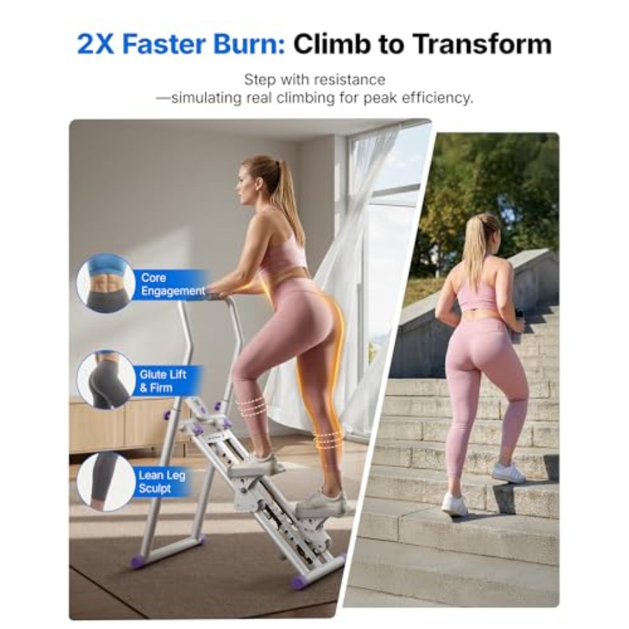Home gym stair stepper: steel  - Home Gym Compact review and price