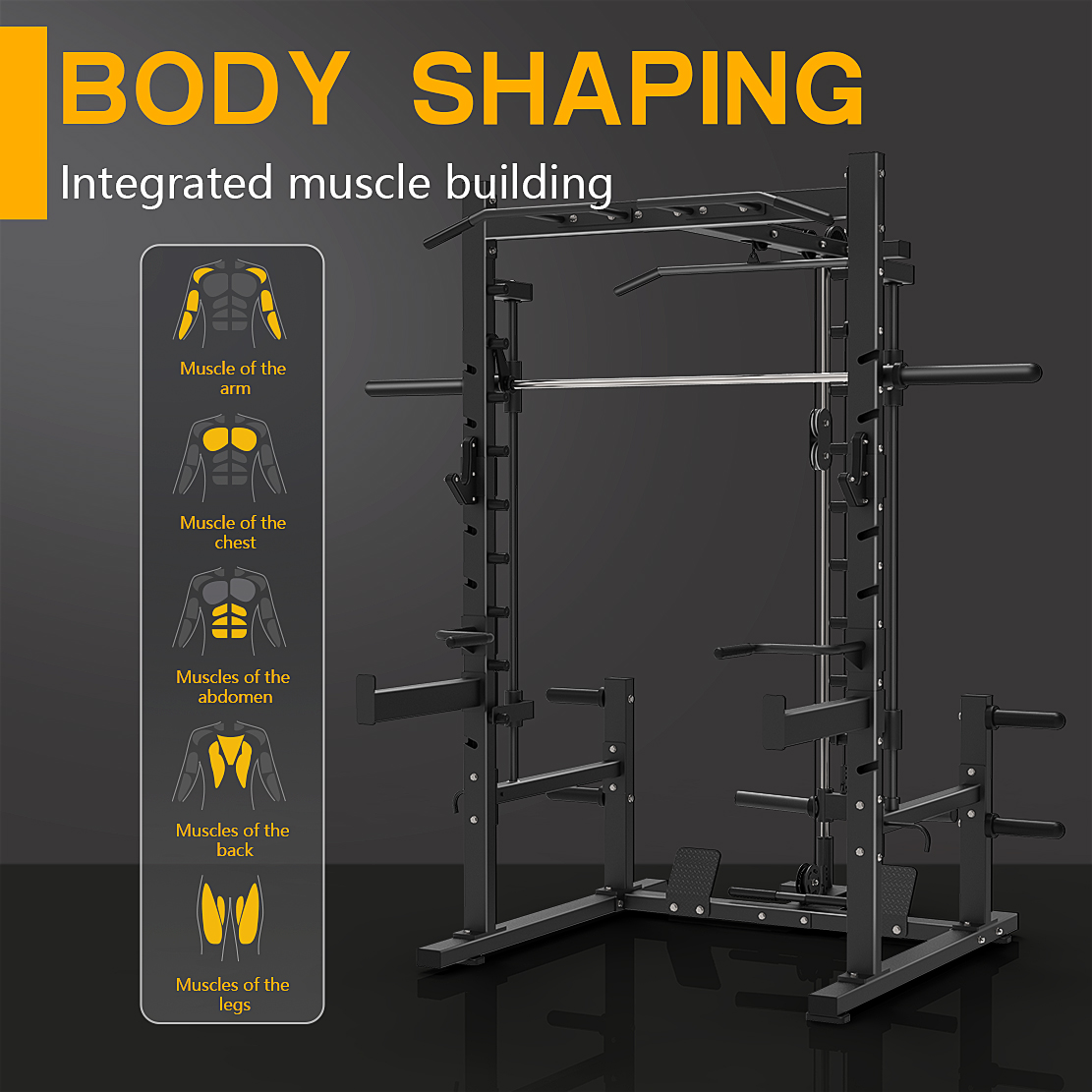 Gym Exercise In Door For Home  - Home Gym Folding Rack review and price