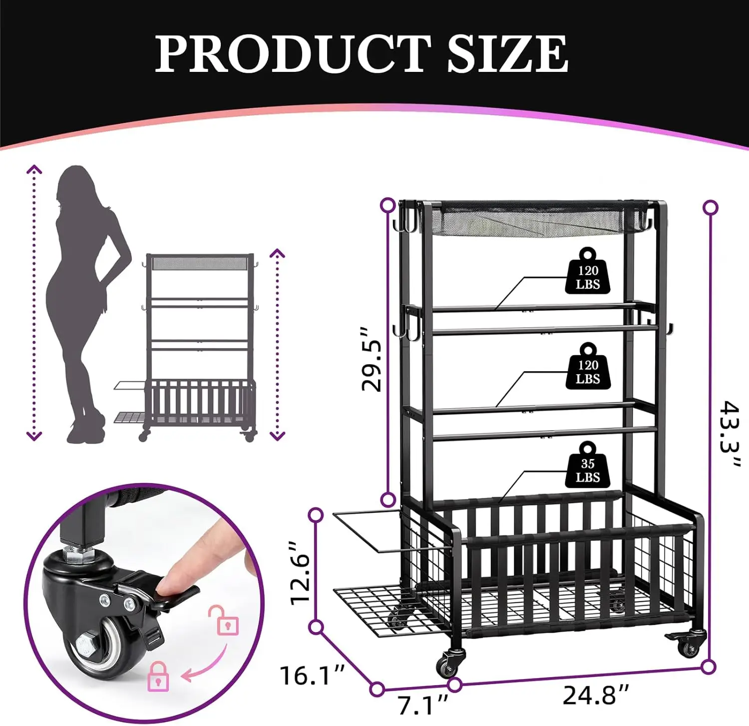 Dumbbell Rack, Home Gym Storag - Home Gym Folding Rack review and price