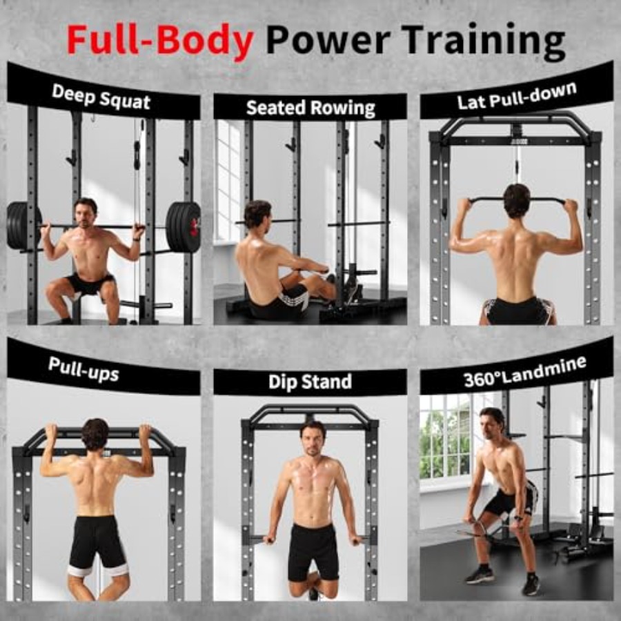 Home gym power rack with LAT p - Home Gym Lat Pulldown review and price