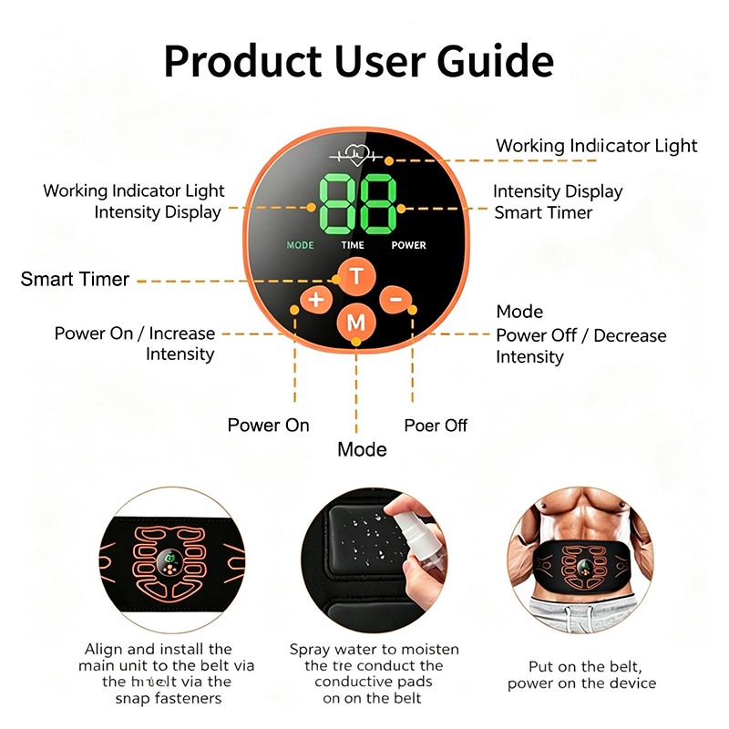 Abdominal Toning Belt Smart Ab - Home Gym Online review and price