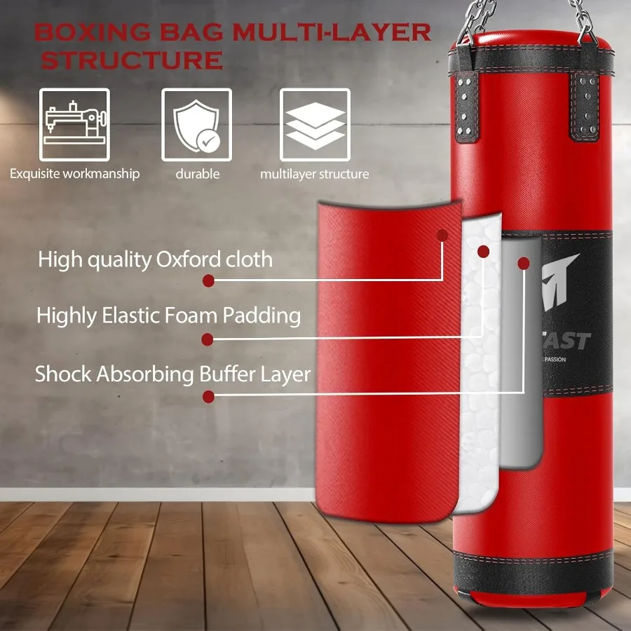 4ft Heavy Punching Bag Set for - Home Gym Mma review and price