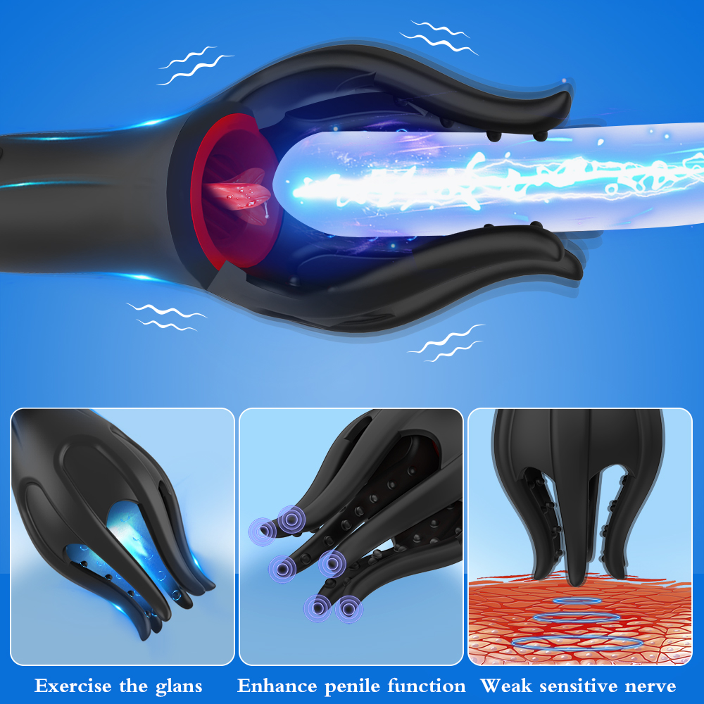 Masturbator for Men Glans Vibr - Home Gym App review and price