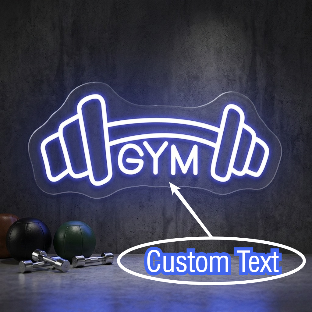 Custom Home Gym Neon Sign LED  - Home Gym Names review and price