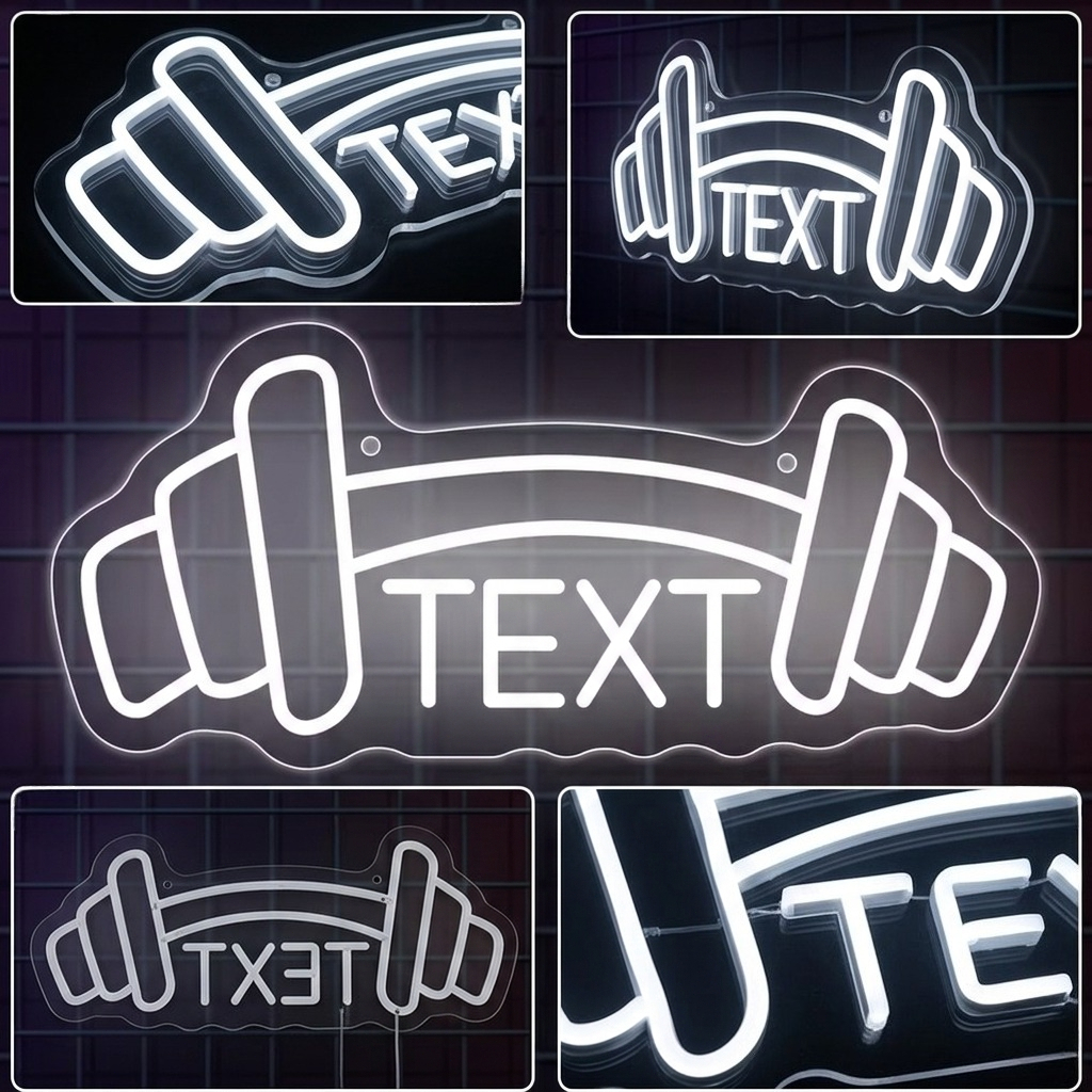 Custom Home Gym Neon Sign LED  - Home Gym Names review and price